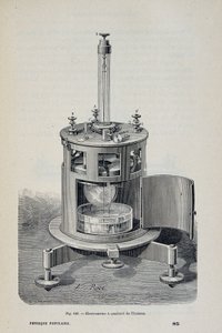 Quadrant électromètre par W. Thomson - dans « La physique populaire » par Emile Desbeaux - Unknown artist