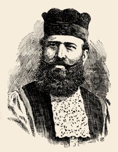Le rabbin Benjamin Artom était le Haham des Juifs espagnols et portugais de Grande-Bretagne. - Unknown artist