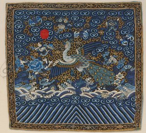 Insigne de rang, troisième degré civil, paon - Unknown artist