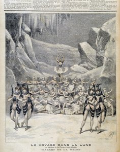 Représentation au Théâtre de la Porte Saint Martin du « Voyage dans la Lune » - dans « Le Petit Journal » du 09/04/1892 - Unknown artist