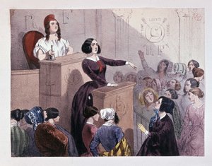 Club des femmes républicaines, Révolution de 1848 (club dirigé par Pauline Roland) - Unknown artist