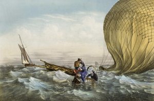 Sauvetage du bal des Habs, monté par M. et Mme Durouf. Naufragé sur la côte d