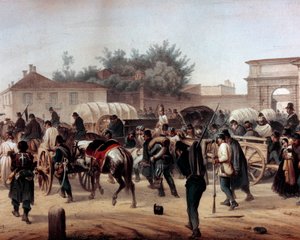 Risorgimento : Les Cinq Jours de Milan (Cinque giornate di Milano) (18-22 mars 1848) : l