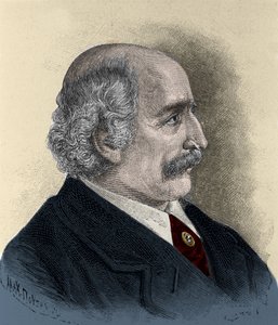 Risorgimento : portrait du patriote, philosophe, penseur politique Carlo Cattaneo (1801-1869) gravure du 19e siècle
