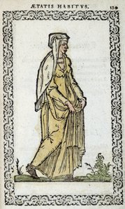 Femme romaine - dans "Habits et effigies" par Jean Slupérino - Unknown artist