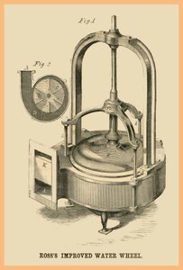 Roue à eau améliorée Ross - Unknown Artist