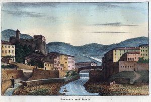 Rovereto ville du Trentin dans le nord de l