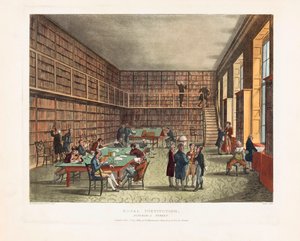 Bibliothèque de la Royal Institution - Unknown artist