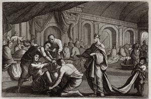 Bible de Royaumont, Nouveau Testament : Robe nuptiale. Parabole d