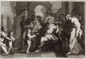 Bible de Royaumont, Nouveau Testament : Enfant modèle d