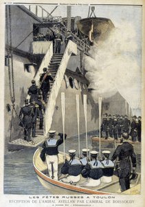 Fêtes russes à Toulon : réception de l