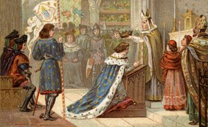 Sacre de Charles VII (1403-1461) à la cathédrale de Reims (17 juillet) - Unknown artist