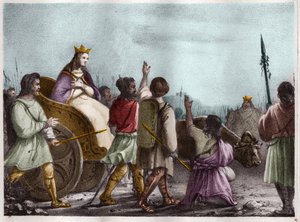 Sainte Clotilde, reine des Francs (v. 475-545), épouse de Clovis Ier