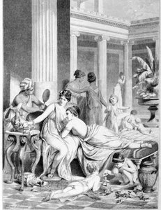Sapho (Sappho) et ses compagnons. - Unknown artist