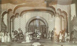 Scène de la pièce de théâtre "Le Faux Dmitri" d