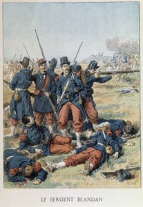 Le sergent Blandan mort lors de la conquête de l