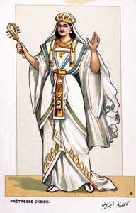 Série de chromolithographies de costumes d