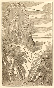 Doivent-ils qui commencent mal finir correctement? de The Pilgrims Progress From This World, To That Which Is To Come par John Bunyan (1628-1688) Le chrétien grimpe la colline de la difficulté en connaissant le bon chemin