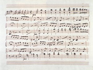 Partition pour Ali Baba, opéra de Luigi Cherubini - Unknown artist
