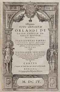 Partition des Psalmi Poenitentiales par Roland de Lassus (1604) - Unknown artist