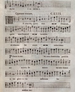 Partition de Psalmi Poenitentiales par Roland de Lassus (1604) - Unknown artist