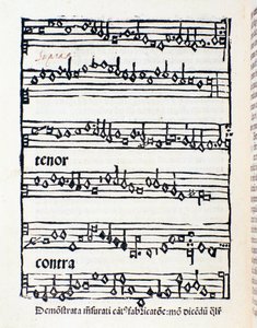 Page de partition pour Études musicologiques et documents par Nicola Burzio - Unknown artist