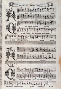 Partition du Magnificat par Giovanni Animuccia - Unknown artist