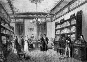Boutique de la Compagnie Moka Zanzibar, café à Paris