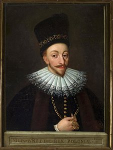 Sigismond III de Pologne - Portrait de Sigismond III Vasa, roi de Pologne (1566-1632) - Unknown artist