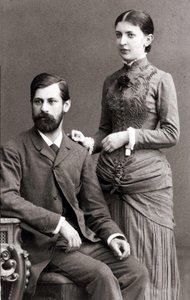 Sigmund Freud et sa femme Martha Bernays en juin 1885 - Unknown artist