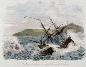 Naufrage du navire de Jean-François Galaup, Comte de La Pérouse - Unknown artist