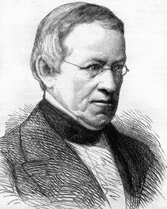 Sir Charles Wheatstone (1802-1875), physicien britannique, inventeur du stéréoscope en 1838 - Unknown artist