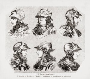 Six rois wisigoths d