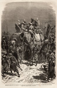 Rencontre solennelle avec le Maharajah de Chutterpore - Unknown artist
