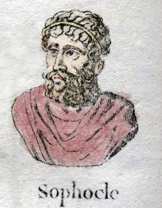 Sophocle (c. 496-406 av. J.-C.), poète tragique grec. - Unknown artist