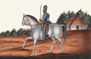 Sowar, cavalerie de Madras, vers 1835 - Unknown