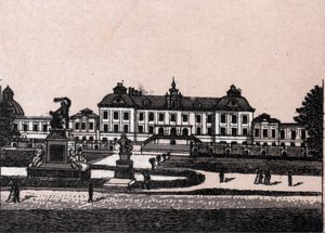 Stockholm, Suède : vue du château de Drottningholm. dans "Le monde illustre 168 vues" Non daté (fin du 19e siècle) - Unknown artist