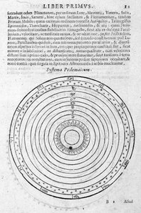 Système de Ptolémée - dans « Éphéméride 1630-1680 » par Andréa Argoli - Unknown artist