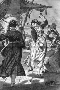 Tarantella à Ischia. - Unknown artist