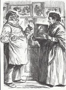 Taxidermiste, fin du 19e siècle (gravure sur bois) - Unknown artist