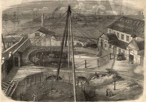 Télégraphie : le câble transatlantique produit à l