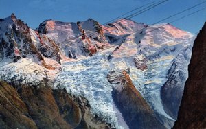 Telepherique Planpraz-le-Brevent Chamonix, Haute-Savoie, Rhone-Alpes, France