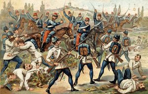 La Bataille de Solférino (24 juin) - Unknown artist