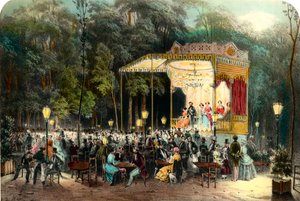 Le Café des Ambassadeurs aux Champs-Élysées - Unknown artist
