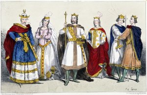 Les Carolingiens : Charles II dit le Chauve (823-877) et Richilde d
