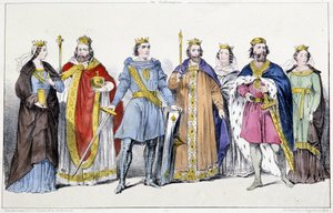 Les Carolingiens : Richarde (845-après 887) et Charles III Le Gros (839-888), Arnulf de Carinthie (ca. 850-899), Louis IV d