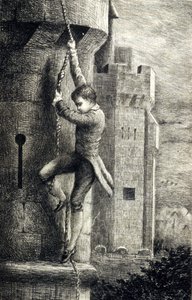 La Chartreuse de Parme de Stendhal. Gravure du 19ème siècle - Unknown artist