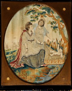 La découverte de Moïse par la fille de Pharaon - Unknown artist
