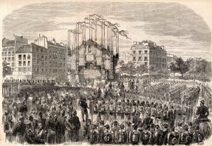 Les fêtes à Paris, entrée de l