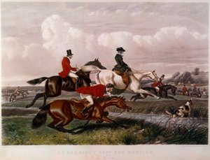 La Chasse au renard - Unknown artist